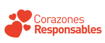 corazones responsable logo horizontal